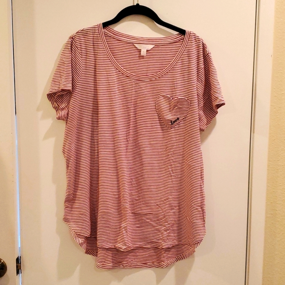 LC Stripped Top